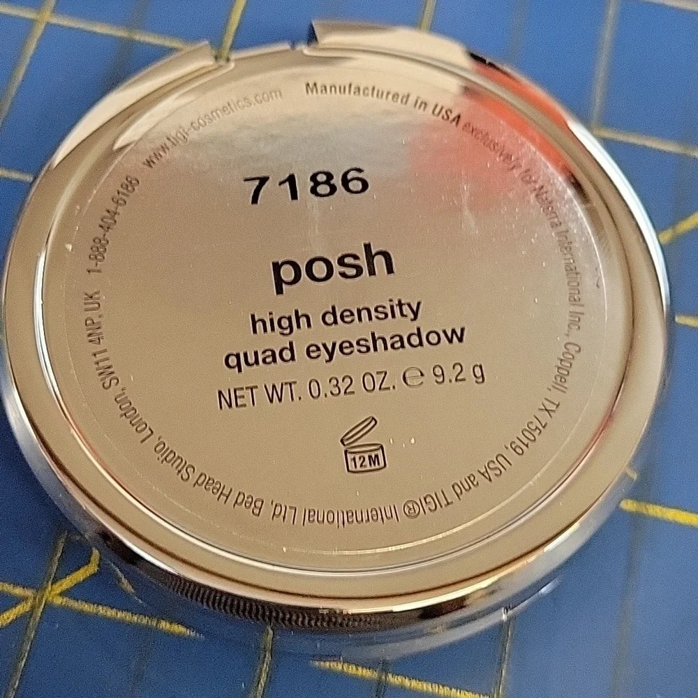 TIGI Posh Quad Eyeshadow Palette New in Box